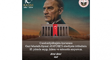 “Rahmet, minnet ve şükranla anıyorum”