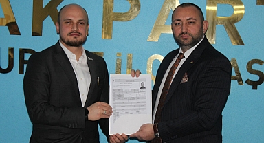 Recep Çotuk başvurusunu gerçekleştirdi