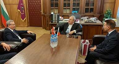 Rektör Tabakoğlu Sofya’da ziyaretlere devam ediyor