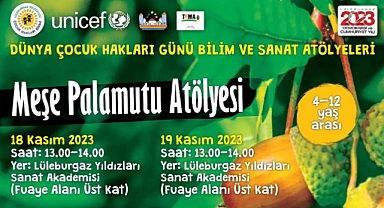 Sanat Atölyeleri Yarın!