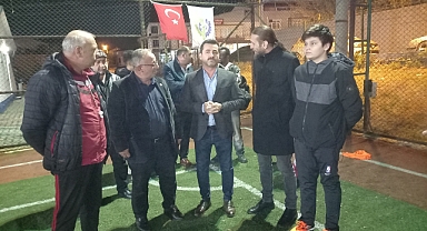 Sporcuları Ziyaret Etti...