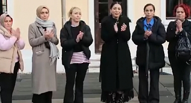 Taşkın “Kadına Şiddete Hayır” dedi