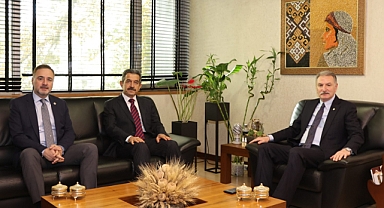 Toprak Mahsulleri Yönetim Kurulu Başkanı ve Genel Müdürü Ahmet Güldal’a ziyaret