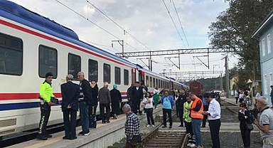 Tren Garı'nda Kaza...
