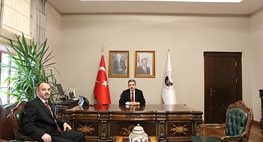 Vali Birol Ekici Şenol Genel’i makamında ağırladı
