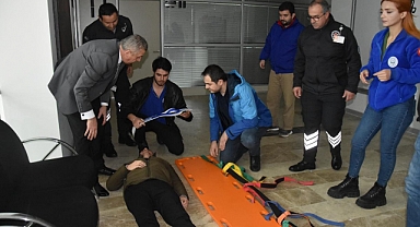 Yangın ve Tahliye Tatbikatı Yapıldı