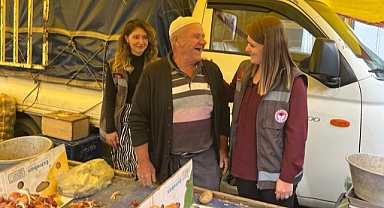 Yerel üreticiler ziyaret edildi