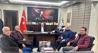 AK Parti Lüleburgaz Teşkilatı, İl Özel İdare Sekreteri Bilal Kuşoğlu'nu Ziyaret Etti
