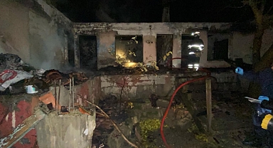 Babaeski'de Yangın: 1 Ölü