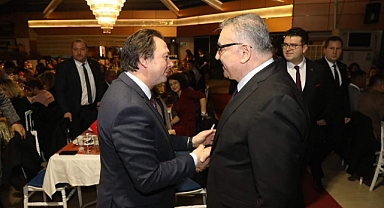 Başkan Kesimoğlu, ADD’nin yemeğine katıldı