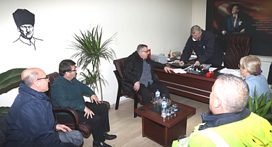 Başkan Kesimoğlu, kriz masasında çalışmalarla ilgili bilgi aldı