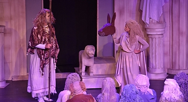 BÜYÜKŞEHİR ŞEHİR TİYATROSU ÇOCUK OYUNU KAPALI GİŞE OYNADI