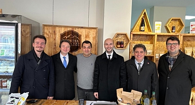  CHP Kırklareli İl Başkanı Bora Terzi, Yerel Girişimci Kuru'yu Ziyaret Etti