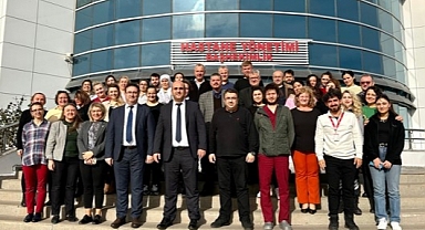 Derdiyok mesai arkadaşlarıyla vedalaştı