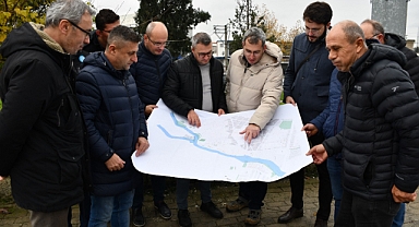 Dere ıslahı öncesinde teknik inceleme yapıldı