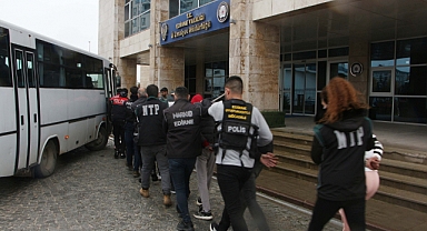 Edirne'de 'torbacı' operasyonuna 16 gözaltı