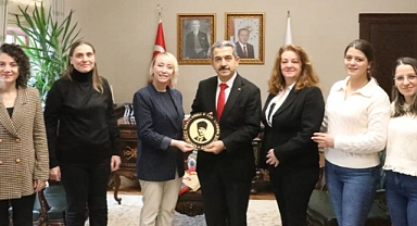 Fen Lisesi Okul Aile Birliği Başkanı Burcu Çelebi’den Vali ziyareti