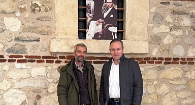 İneceli iş insanı Baki Bingül’ü ağırladı