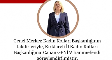 Kadın Kolları Başkanlığı’nda bayrak değişimi
