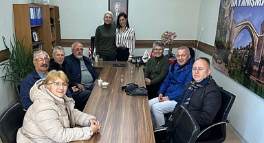 Kayış, Babaeski Balkan Türkleri Derneği'ni Ziyaret Etti