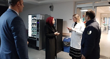 Kaymakam Çanakçıoğlu kazazedeleri ziyaret etti