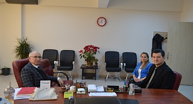 Kaymakam Yüce Şehit Mednan Tuna İlkokulu ve Fehmi Mutlu Ortaokulu'nu Ziyaret Etti