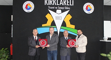 Keşan Ticaret Borsası Yönetimi, KTSO’yu  Ziyaret etti