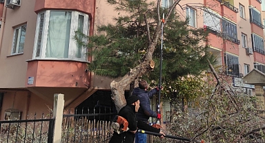 Kırklareli Belediyesi ekipleri, sorunlara anında müdahale ediyor