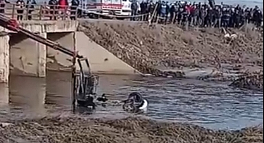 Kırklareli'de, nehre düşen aracın sürücüsü öldü