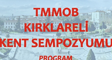 Kırklareli Kent Sempozyumu 15 Aralık’ta!