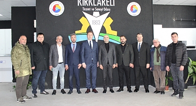 KOSGEB Başkanı Ahmet Serdar İbrahimcioğlu’nu ağırlandı