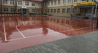 Lüleburgaz Belediyesi okullara desteğini sürdürüyor