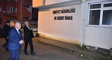 Manyas karakolu inşa ediliyor