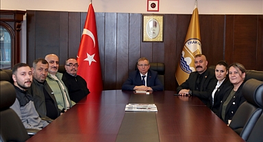 MHP EDİRNE İL BAŞKANI EMRE TOKLUOĞLU'NDAN REKTÖR PROF. DR. ERHAN TABAKOĞLU’NA ZİYARET