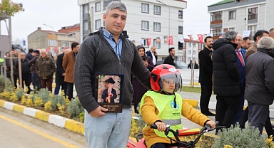 Park açılışında duygusal anlar yaşandı