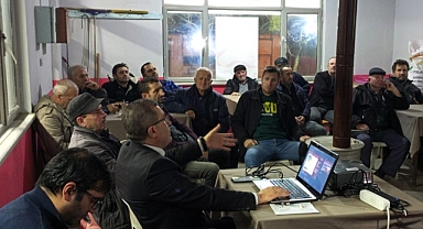 Pehlivanköy'de Çiftçi Toplantıları Düzenlendi
