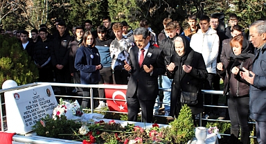 Şehit Göktan Özüpek şehadetinin 7. yılında anıldı