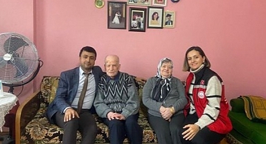 Şehit ailesine ziyaret