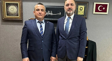 Şube Başkanı İbrahim Arı, Kırklareli Ak Parti Milletvekili Ahmet Gökhan Sarıçam'ı Ziyaret Etti