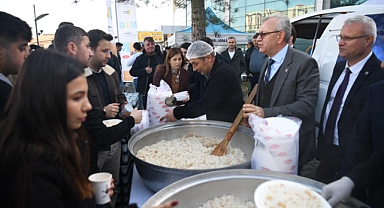Üniversite öğrencilerine en lezzetli sürpriz