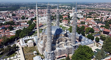 Vali Sezer: Selimiye Camisi'ndeki restorasyon 2024'te tamamlanacak