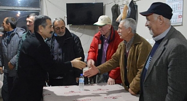 Vali ve Kaymakamdan köy ziyareti