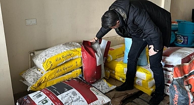 Yem satış ve depolama yerleri denetleniyor