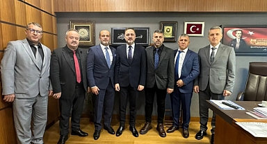 Yeni Sanayi İşletme Kooperatifi Heyeti, Milletvekili Sarıçam ile Gazi Meclis'te Buluştu