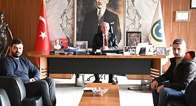 Başkan Albayrak'a ziyaret