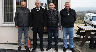 Başkan Helvacıoğlu Galericiler Sitesi'ni ziyaret etti