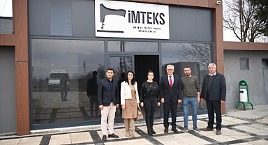 Başkan Helvacıoğlu'ndan İMTEKS Tekstil Ziyareti