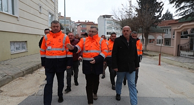 Başkan Kesimoğlu sahaya indi