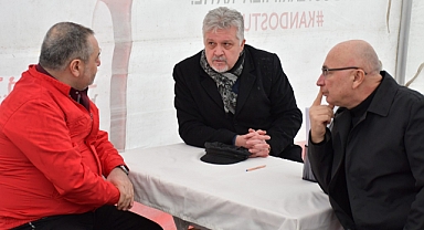 Başkan Murat Gerenli Türk Kızılay Kan Bağışı Madalya Törenine Katıldı