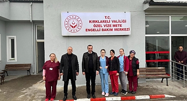 Başkan Özalp'ten Bakım Merkezi Ziyareti